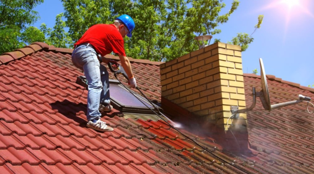 Roof Tile Cleaning Fizzy